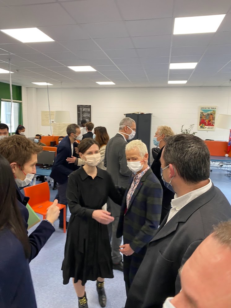 Visite de Madame la Ministre de l'insertion