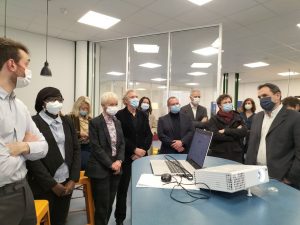 Visite de Madame la Ministre de l'insertion